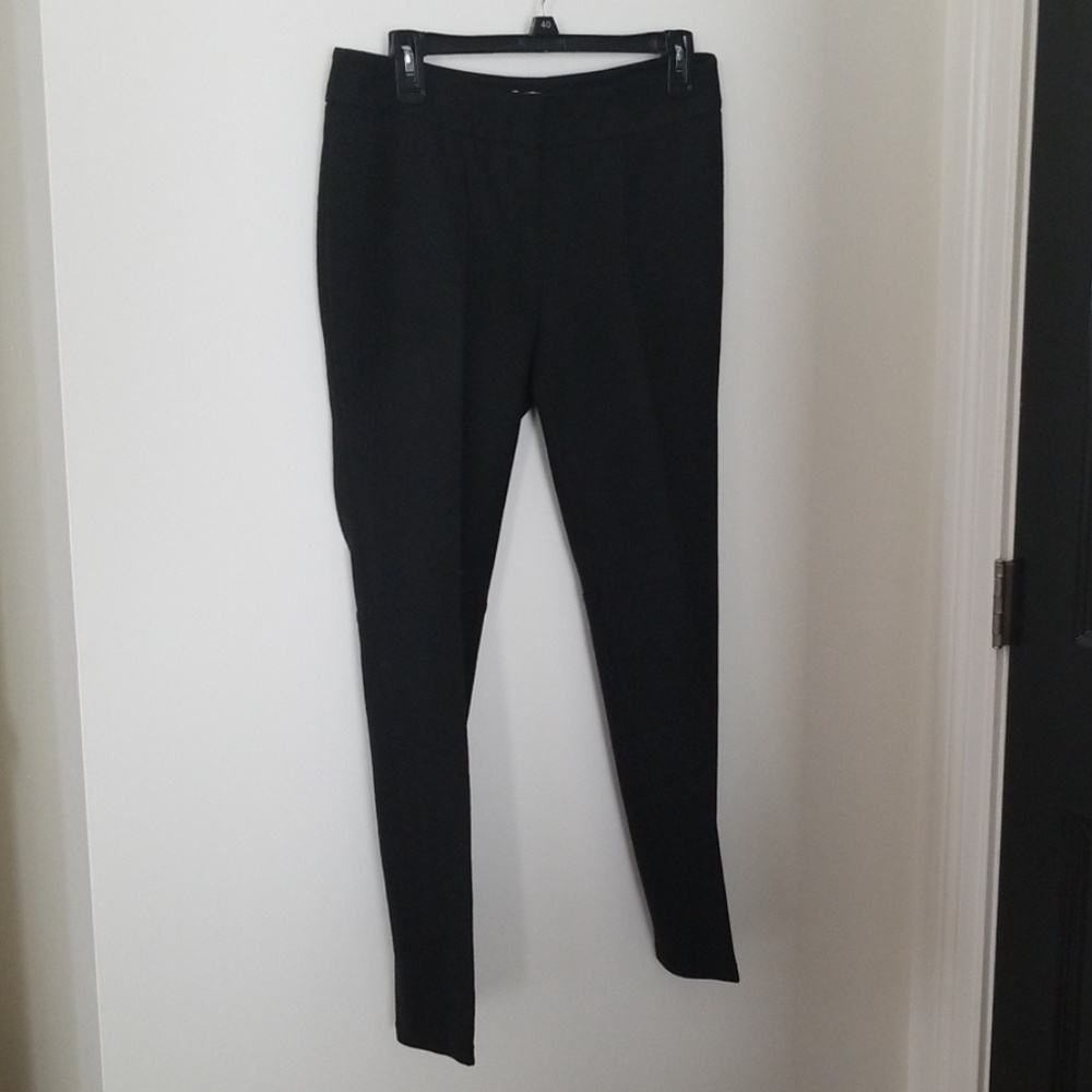 LOFT Black Ankle Crop Pants